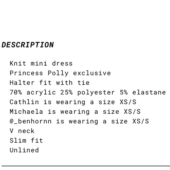 Princess Polly dress - Blair mini dress - Picture 3 of 3